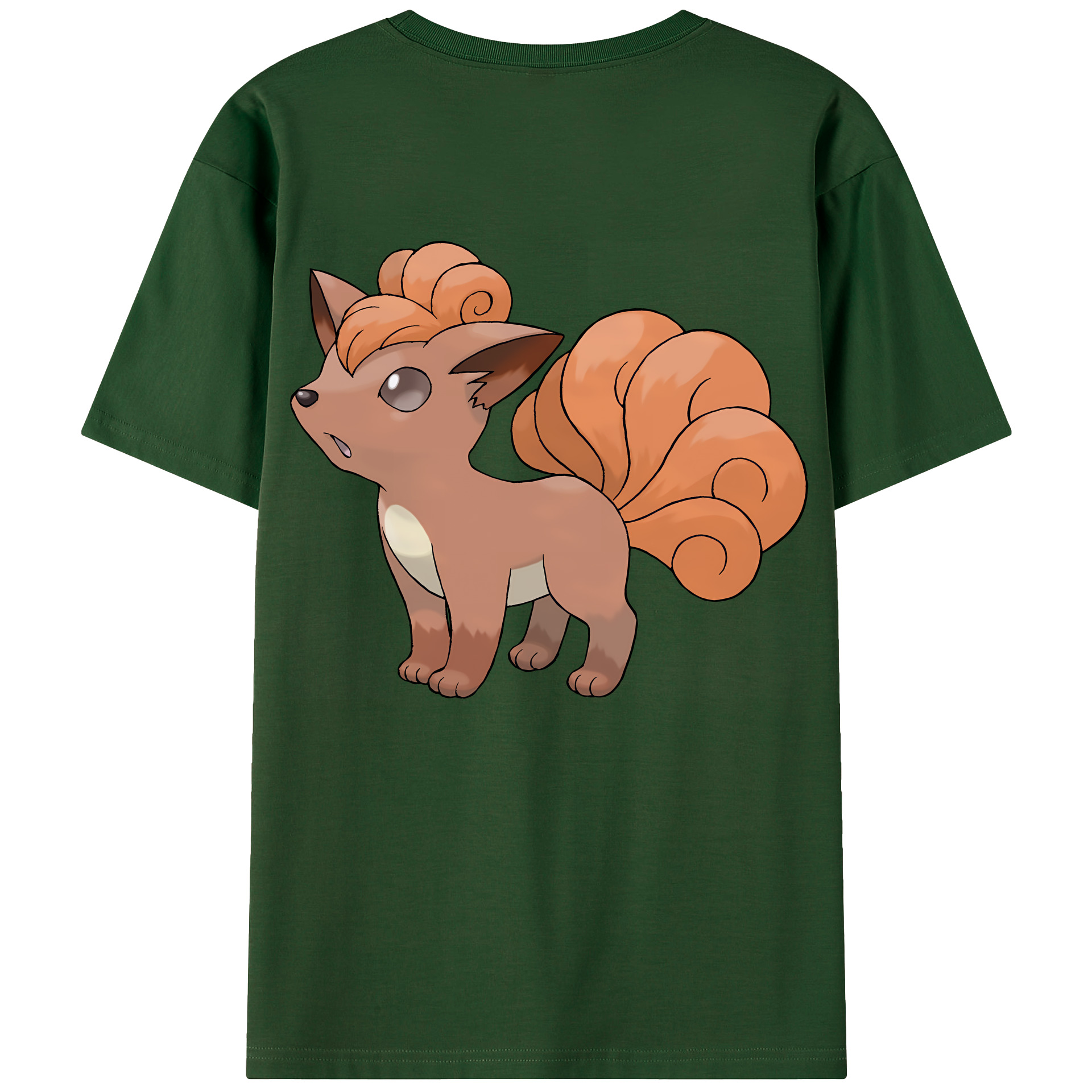 （画像用） ポケットモンスター Pokémon 綿100％半袖Tシャツ（背面プリント）